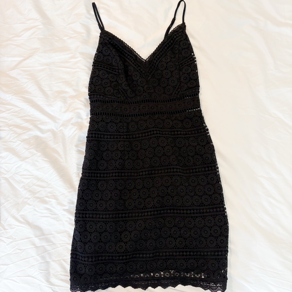 Abercrombie & Fitch Black Mini Dress Chic Style